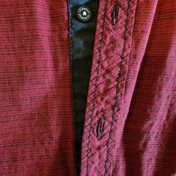 Noize dark red button-down t-shirt - XL - Picture 3 of 6